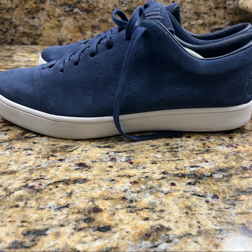 K Swiss suede sneakers